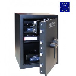 Pengeskab med kode ls og indvendig box - Grade 1 EN1143-1 - Sort